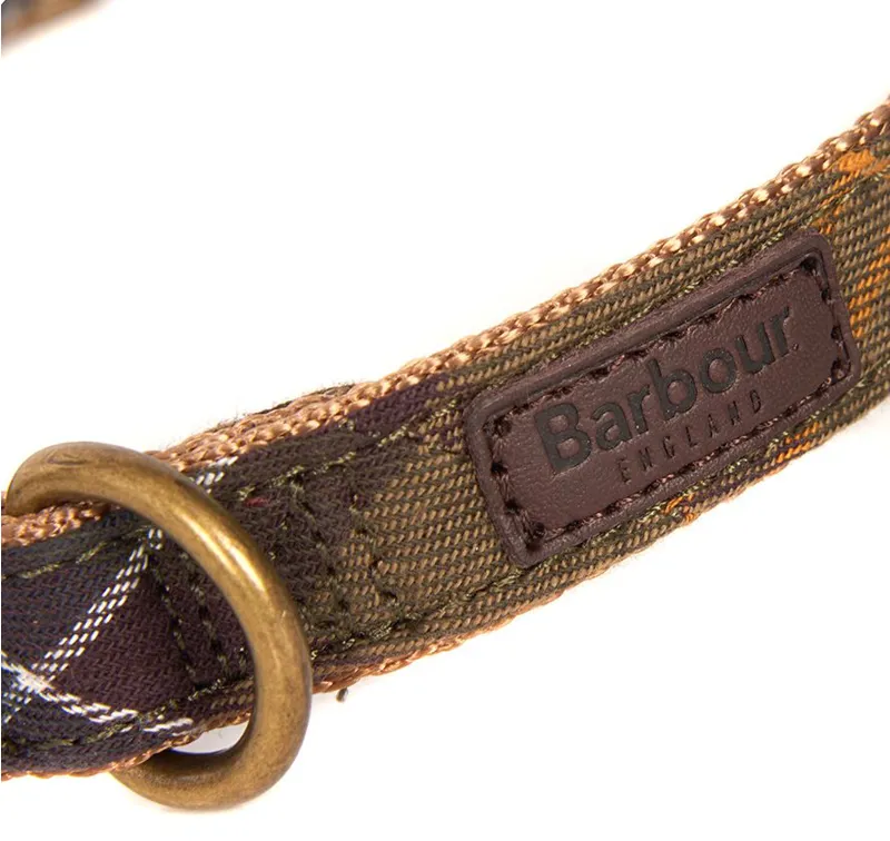  Barbour Tartan and Web Classic Dog Collar-2